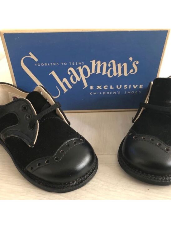 Chapmans Other - Vintage Boys Shoes Chapmans Exclusive Deluxe NIB Mid Century Oxfords Staging